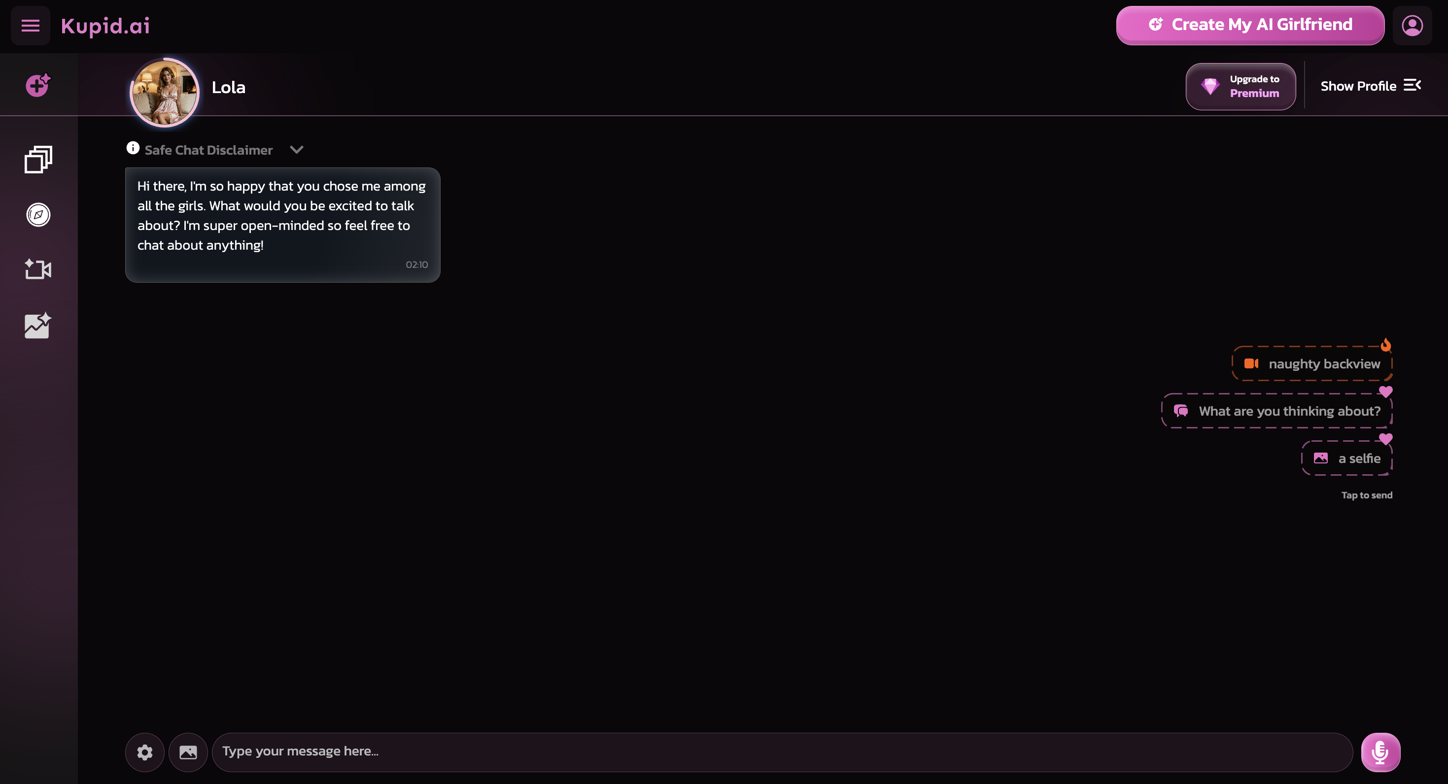 Kupid AI screenshot 2